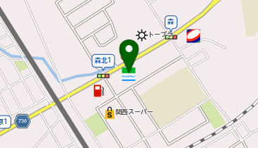 CHARGESPOT(チャージスポット)ファミリーマート 交野森北一丁目店の地図画像
