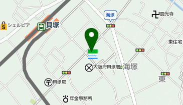 ChargeSPOT ファミリーマート 貝塚警察署前店の地図画像