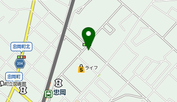 ChargeSPOT ファミリーマート 忠岡東一丁目店の地図画像