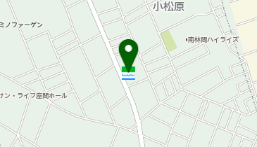 ChargeSPOT ファミリーマート 座間小松原店の地図画像
