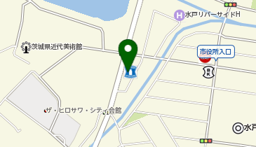 CHARGESPOT(チャージスポット)ローソン 水戸文化センター入口店の地図画像