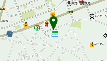 ChargeSPOT ファミリーマート 菅原二丁目店の地図画像