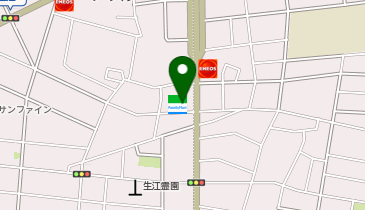 ChargeSPOT ファミリーマート 生江三丁目店の地図画像