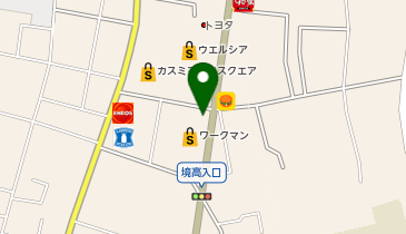 CHARGESPOT(チャージスポット)ドコモショップ 境店の地図画像