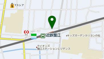 CHARGESPOT(チャージスポット)ファミリーマート 近鉄蟹江駅店の地図画像