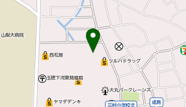 CHARGESPOT(チャージスポット)ドコモショップ イオンタウン山梨中央店の地図画像