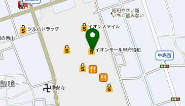 CHARGESPOT(チャージスポット)ドコモショップ イオンモール甲府昭和店の地図画像
