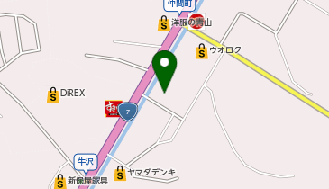 CHARGESPOT(チャージスポット)ドコモショップ 村上店の地図画像