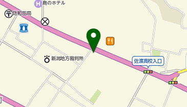 CHARGESPOT(チャージスポット)ドコモショップ 佐渡店の地図画像