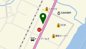 CHARGESPOT(チャージスポット)ドコモショップ 飯山店の地図画像