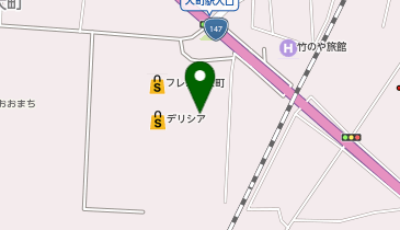 CHARGESPOT(チャージスポット)ドコモショップ 大町店の地図画像