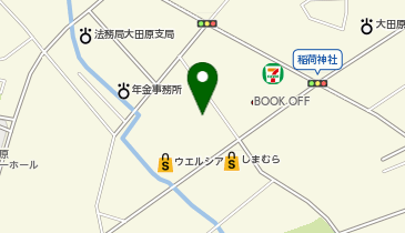 CHARGESPOT(チャージスポット)ドコモショップ 大田原店の地図画像