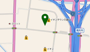 CHARGESPOT(チャージスポット)ドコモショップ 久御山店の地図画像