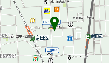 CHARGESPOT(チャージスポット)ドコモショップ 京田辺店の地図画像