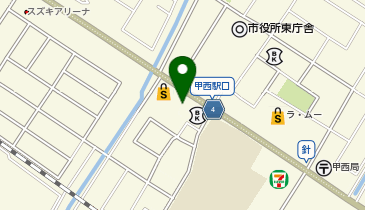 CHARGESPOT(チャージスポット)ドコモショップ 甲西店の地図画像