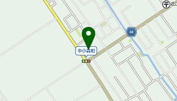 CHARGESPOT(チャージスポット)ファミリーマート 近江八幡中小森町店の地図画像
