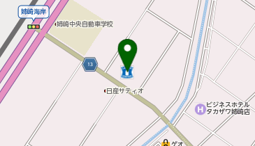 CHARGESPOT(チャージスポット)ローソン 市原姉崎消防署前店の地図画像