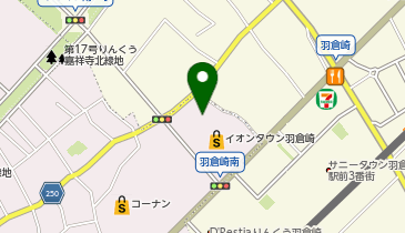 CHARGESPOT(チャージスポット)ドコモショップ 羽倉崎店の地図画像