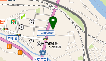 CHARGESPOT(チャージスポット)ドコモショップ 王寺店の地図画像