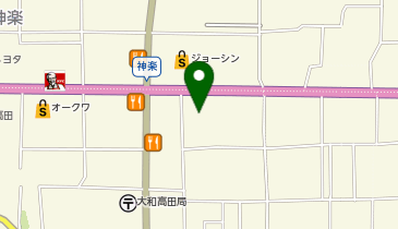 CHARGESPOT(チャージスポット)ドコモショップ 大和高田店の地図画像