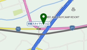 CHARGESPOT(チャージスポット)FREE AND EASY CAMP RESORTの地図画像
