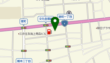 CHARGESPOT(チャージスポット)ローソン 青森堤町二丁目店の地図画像