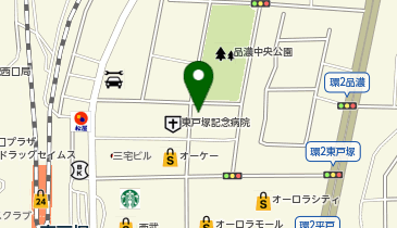 ChargeSPOT ファミリーマート 東戸塚記念病院前店の地図画像