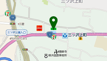 ChargeSPOT ファミリーマート 三ツ沢上町駅前店の地図画像