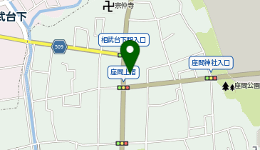 ChargeSPOT ファミリーマート 座間一丁目店の地図画像