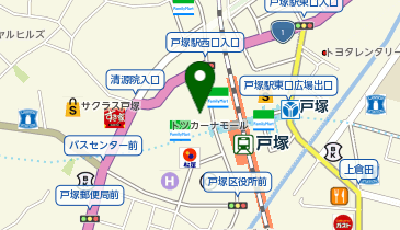 ChargeSPOT ファミリーマート 戸塚駅西口店の地図画像