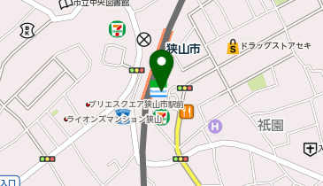 ChargeSPOT ファミリーマート 狭山市駅東口店の地図画像