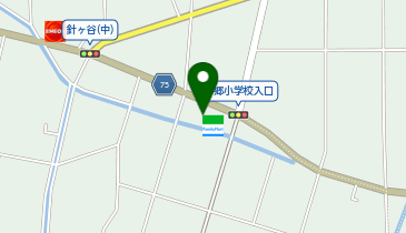 ChargeSPOT ファミリーマート 深谷針ヶ谷店の地図画像