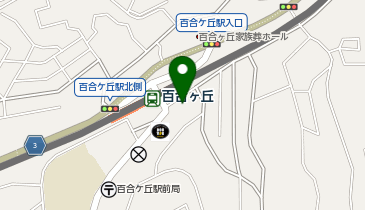 ChargeSPOT ファミリーマート 百合ヶ丘駅南口店の地図画像