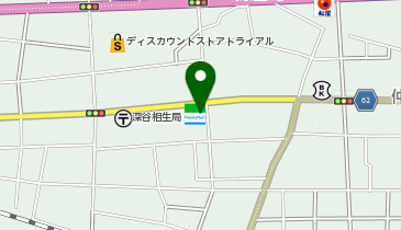 ChargeSPOT ファミリーマート 深谷深谷町店の地図画像