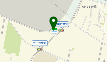 ChargeSPOT ファミリーマート 立川西砂町店の地図画像