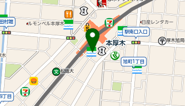 ChargeSPOT ファミリーマート 厚木旭町一丁目店の地図画像