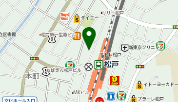 ChargeSPOT ファミリーマート 松戸西店の地図画像