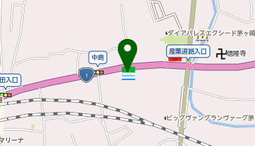 ChargeSPOT ファミリーマート 茅ヶ崎中島北店の地図画像