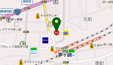 ChargeSPOT ファミリーマート 茅ヶ崎駅前店の地図画像