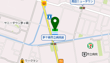 ChargeSPOT ファミリーマート 茅ヶ崎高田四丁目店の地図画像