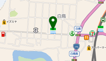 ChargeSPOT ファミリーマート 羽曳野白鳥店の地図画像