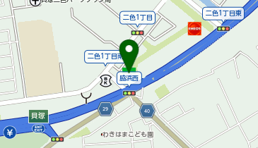 ChargeSPOT ファミリーマート 貝塚二色店の地図画像