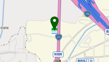 ChargeSPOT ファミリーマート 池田豊島南店の地図画像