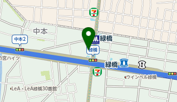 ChargeSPOT ファミリーマート 緑橋店の地図画像
