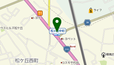 ChargeSPOT ファミリーマート 河内長野松ヶ丘店の地図画像