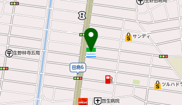 ChargeSPOT ファミリーマート 田島五丁目店の地図画像