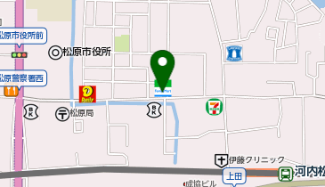 ChargeSPOT ファミリーマート 松原阿保三丁目店の地図画像