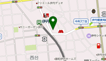 ChargeSPOT ファミリーマート 阪急伊丹駅前店の地図画像