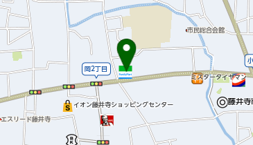 ChargeSPOT ファミリーマート 藤井寺北岡店の地図画像