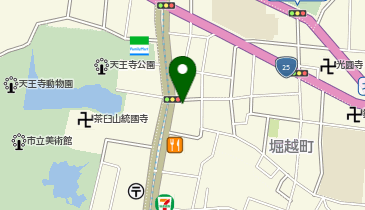 ChargeSPOT ファミリーマート 天王寺堀越町店の地図画像